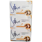 Silka Whitening Soap with Shea Butter (135g) x 3 bars saffronskins